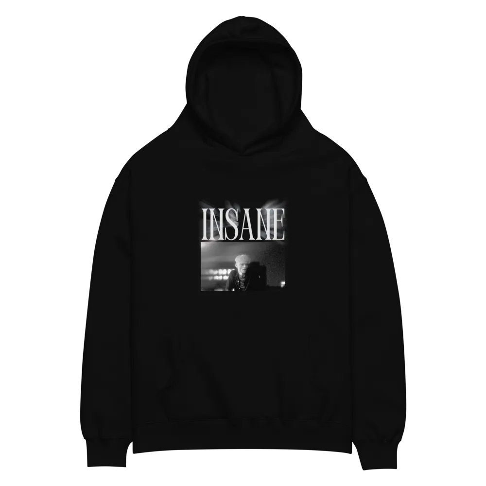 'I THINK YOU MADE ME INSANE' Oversized Hoodie product image (4)