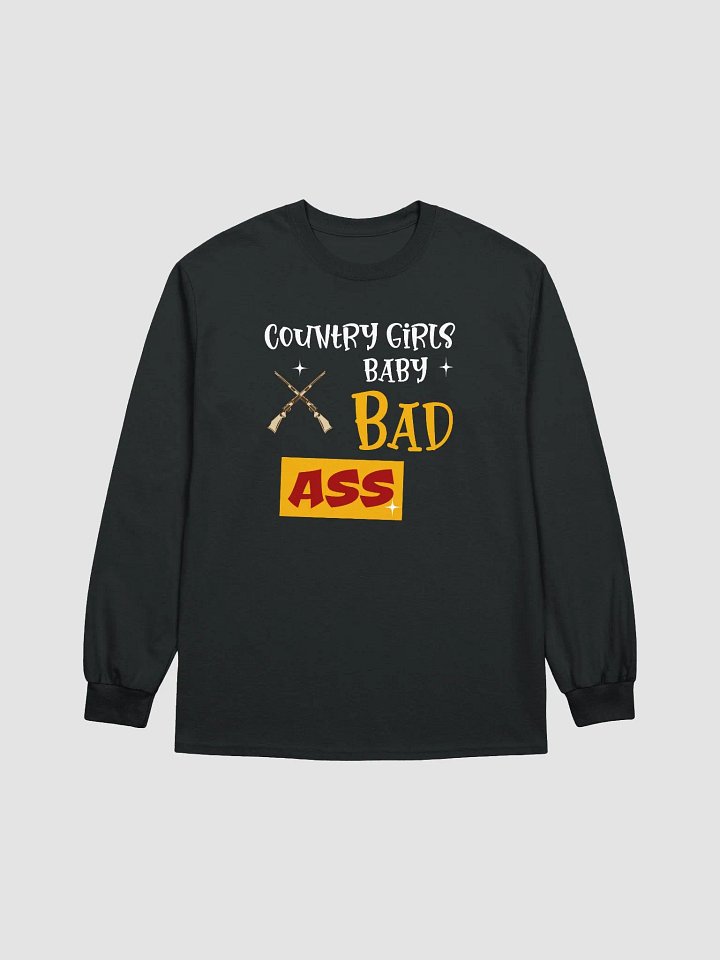 Bad Ass Crossed Rifles Long Sleeve Tee product image (7)