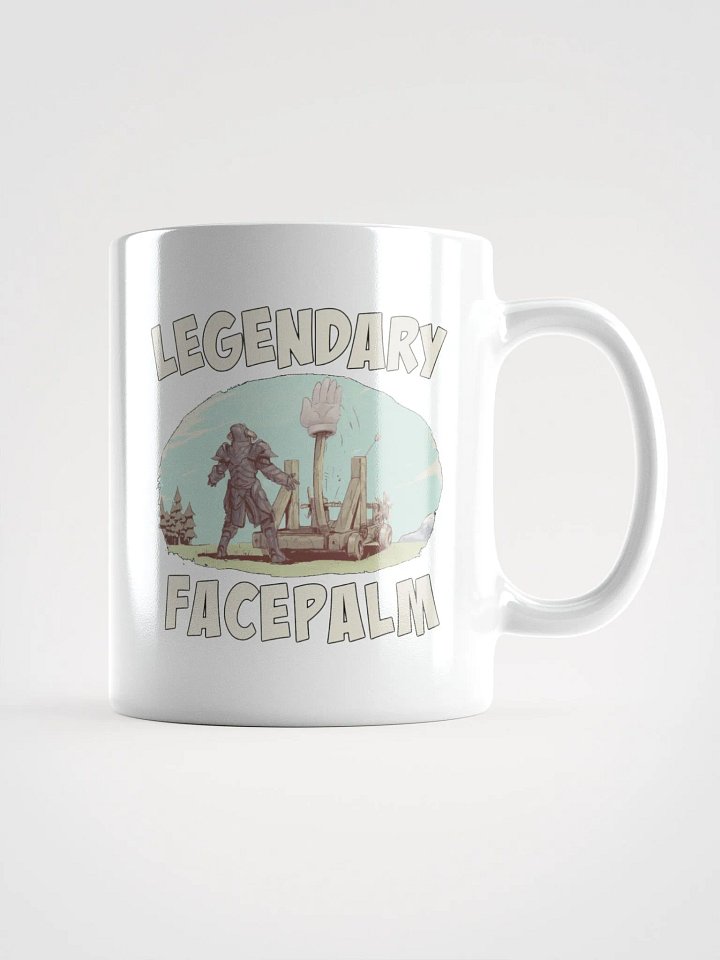 Legendary Facepalm White Mug product image (1)