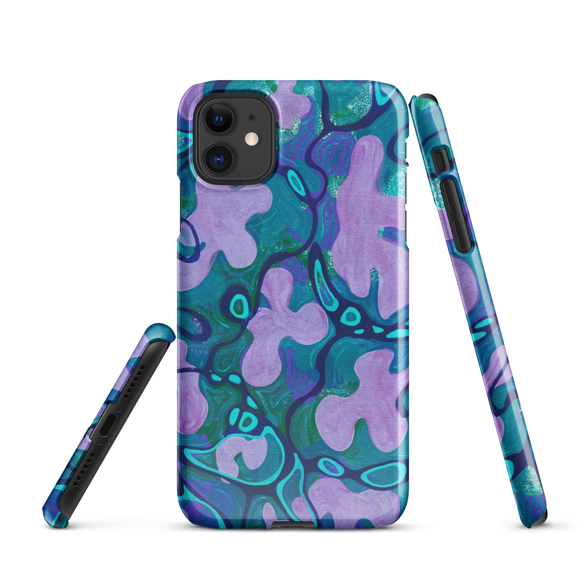 Amoeba Blobs iPhone case product image (1)