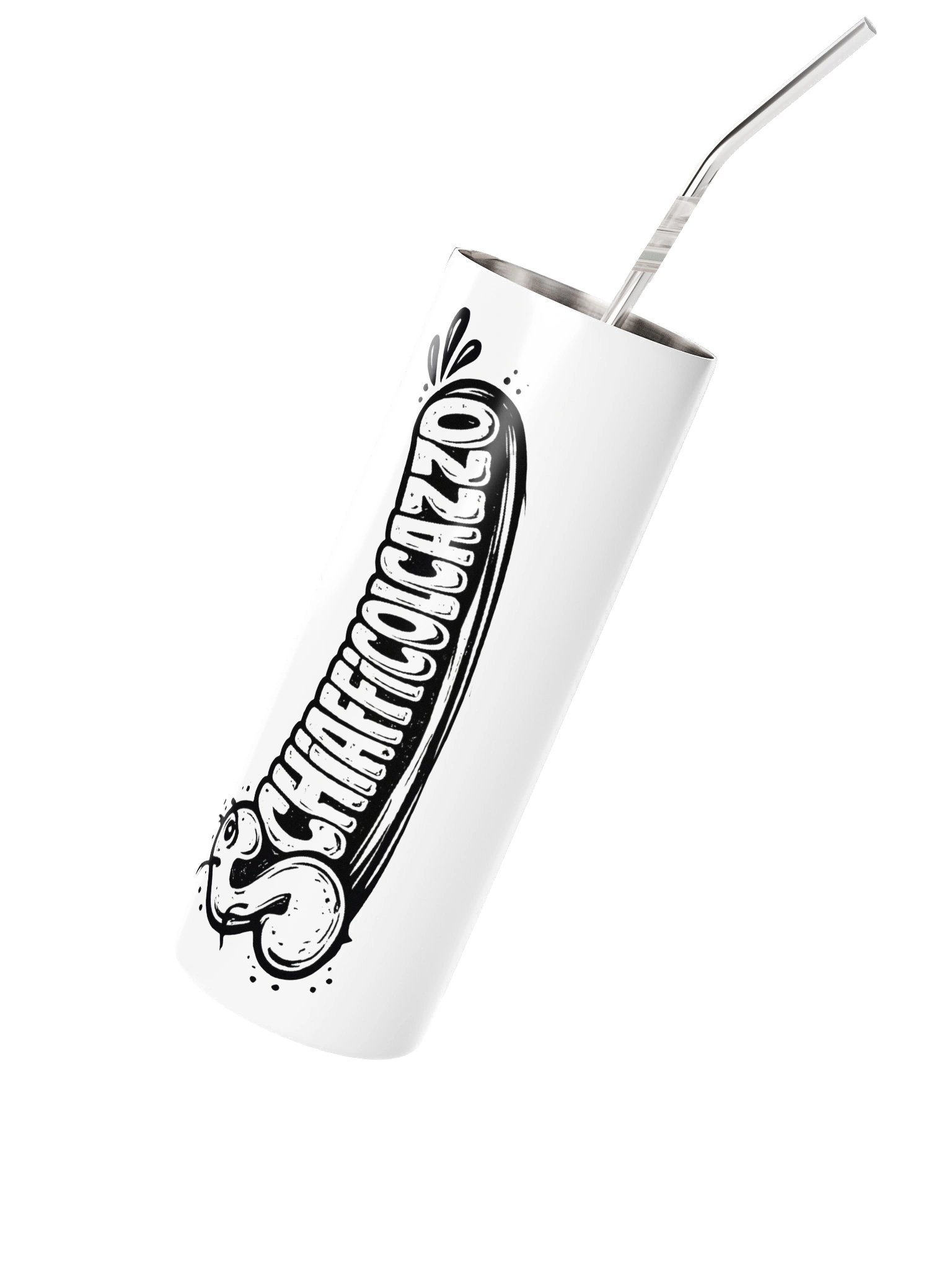 schiafficolcazzo steel tumbler product image (2)