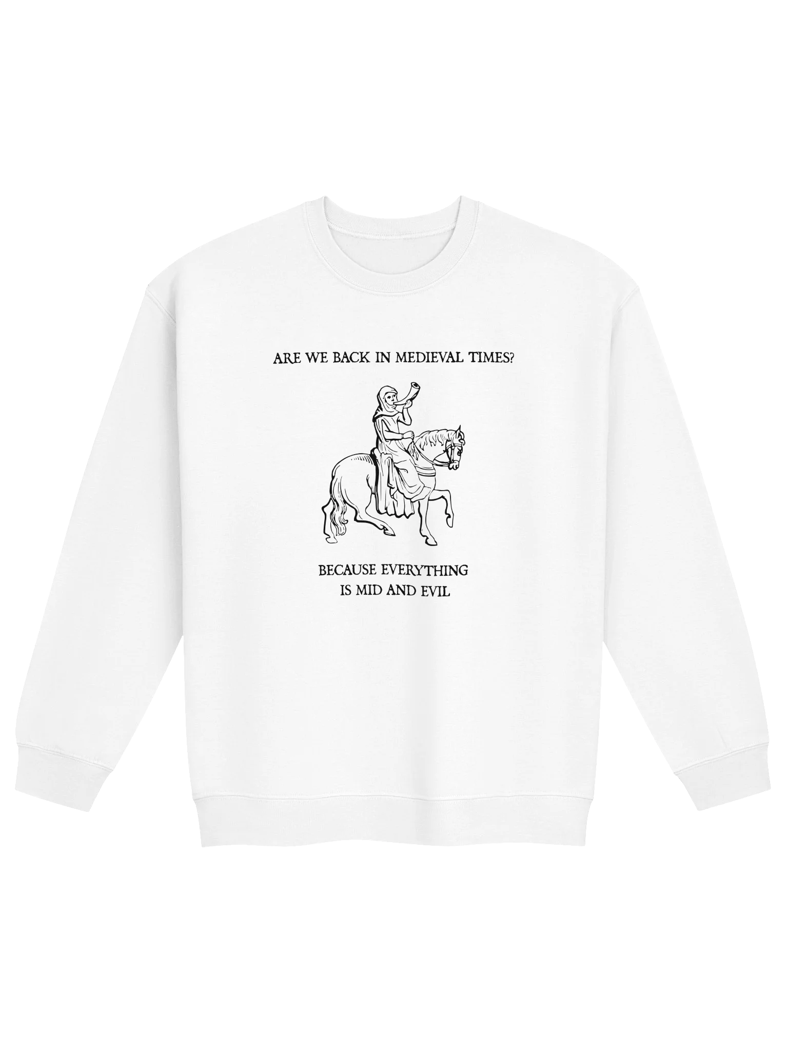 ARE WE BACK IN MEDIEVAL TIMES? BECAUSE EVERYTHING IS MID AND EVIL product image (89)