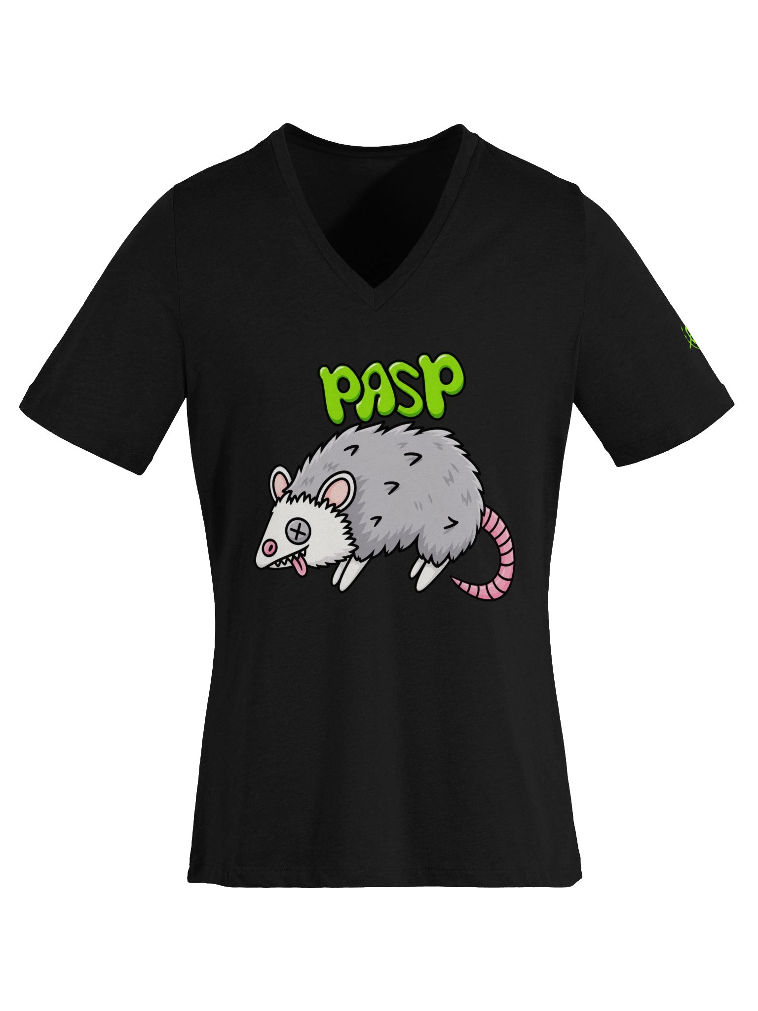 PASP Playing Dead V-Neck Tee product image (5)