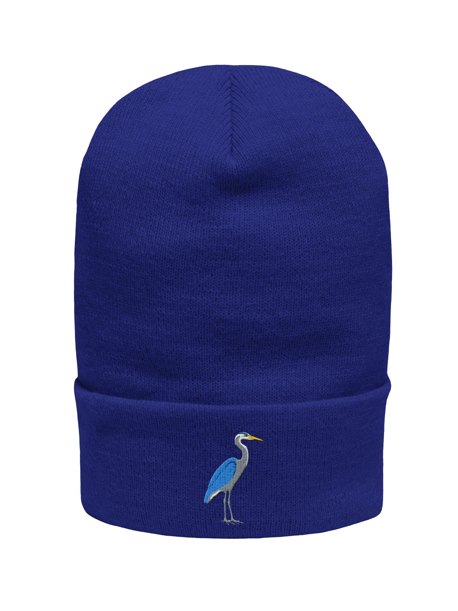Great Blue Heron Embroidered Beanie | Heron Knit Hat | Wetland Wildlife Cap product image (21)