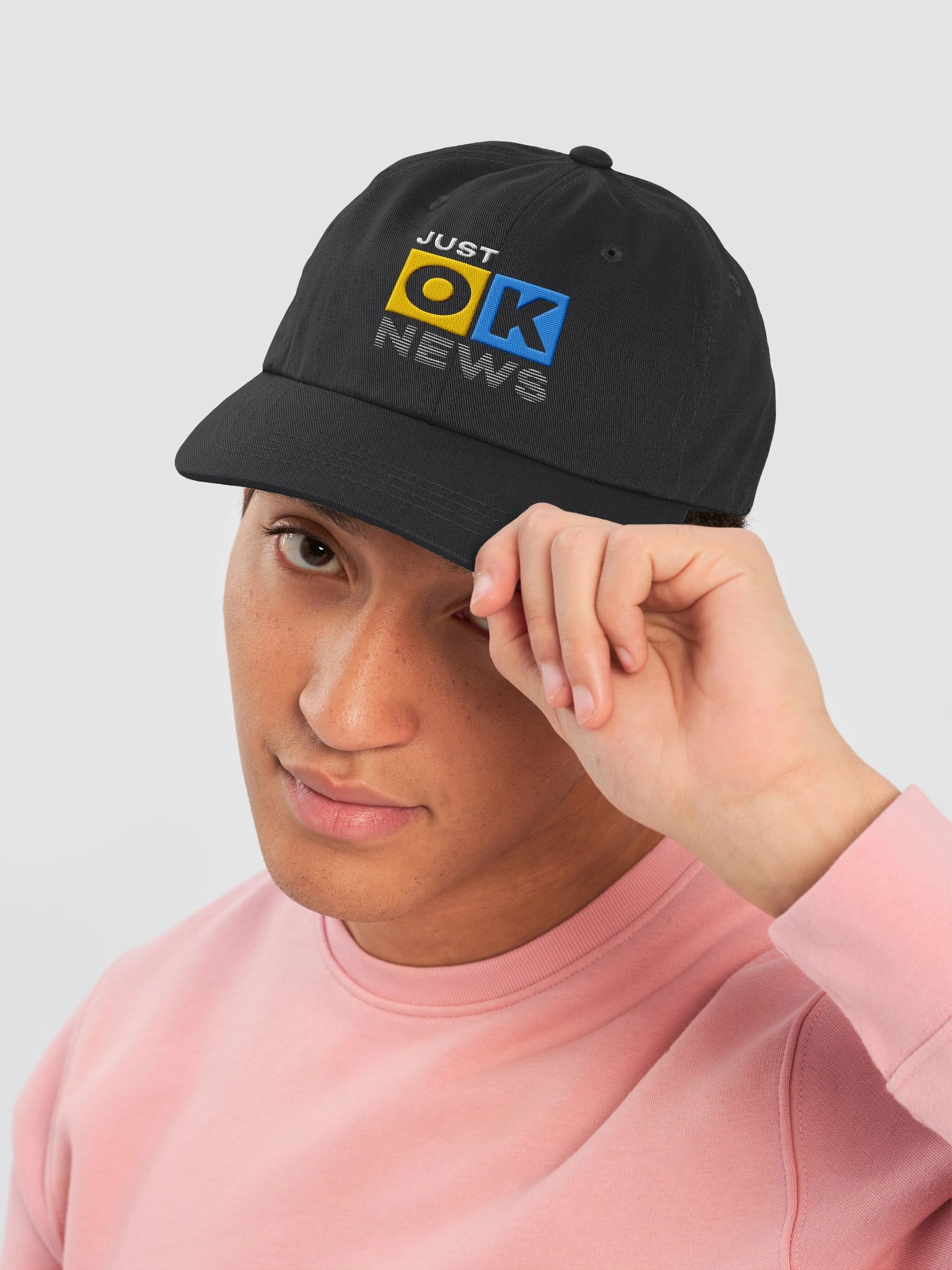 Just OK News Anchor Dad Hat product image (5)