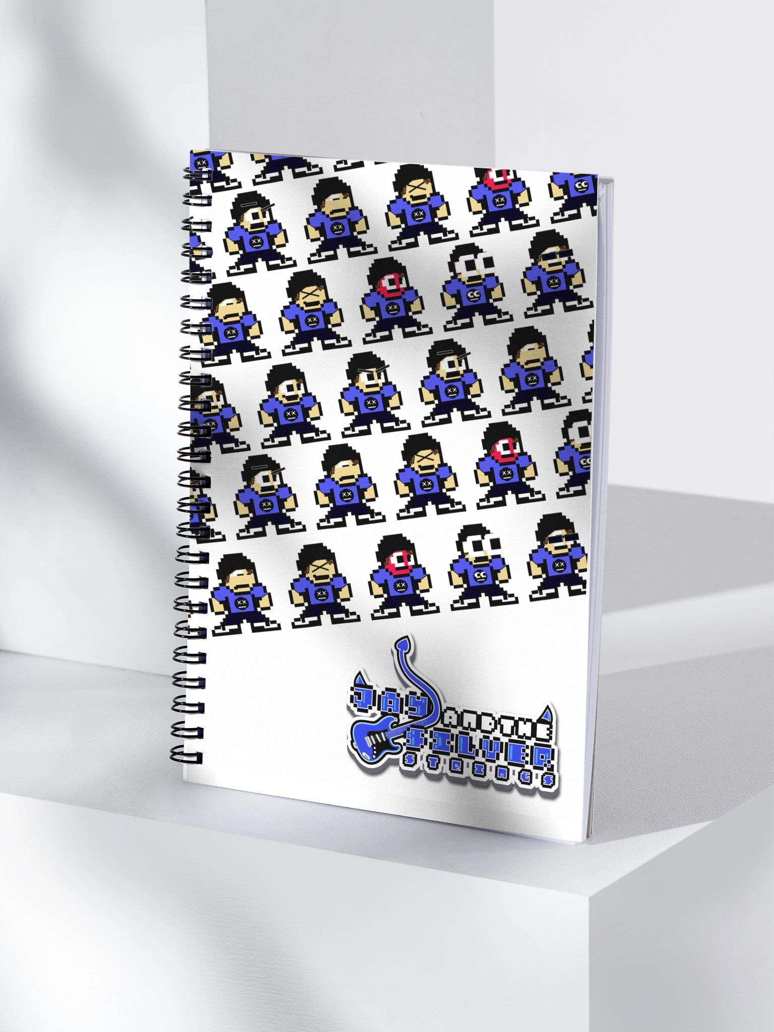 8-bit Jay spiral journal product image (4)
