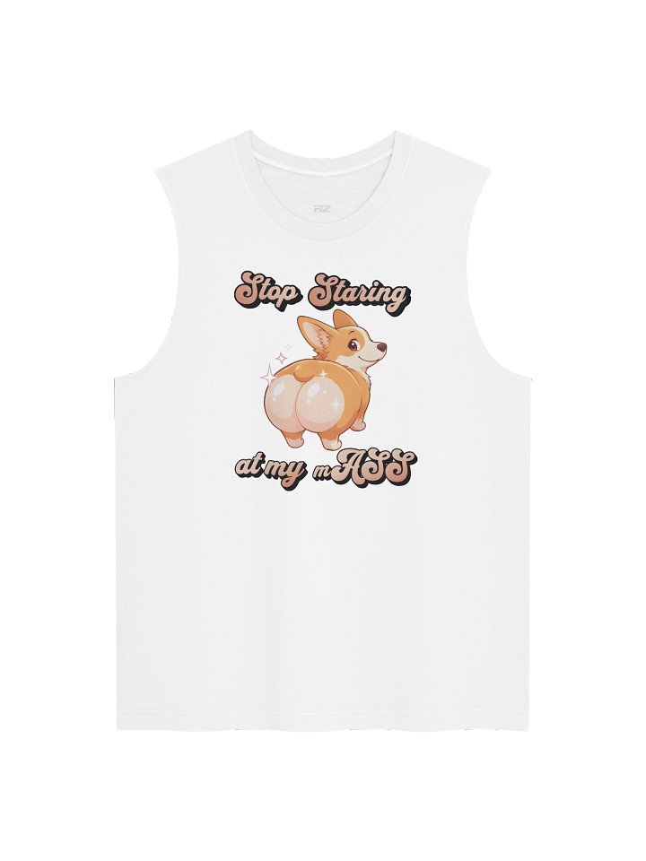 Stop Staring at my mASS Muscle Tank product image (1)