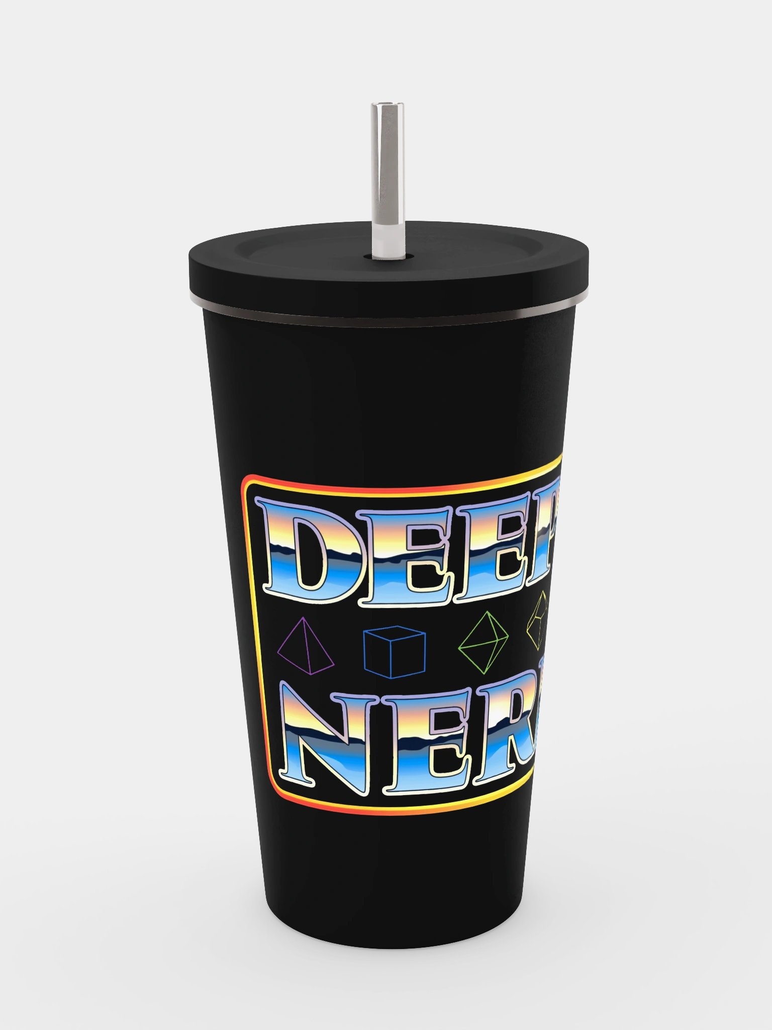 Deeply Nerdy Stainless Steel Insulated Tumbler product image (4)