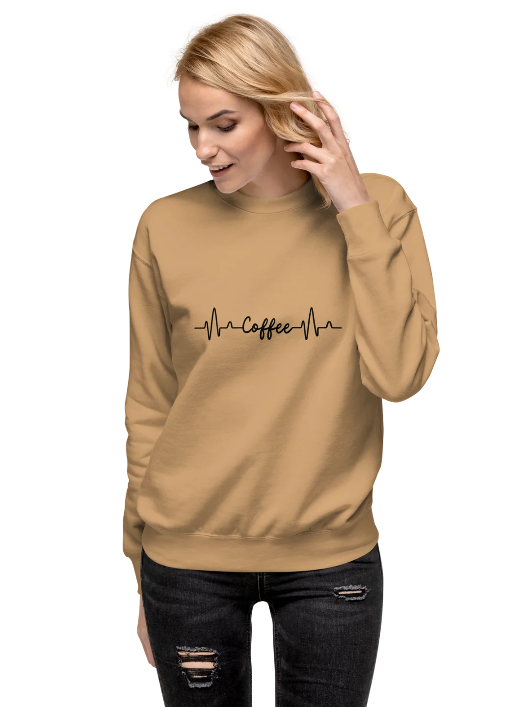 COFFEE HEARTBEAT — Signature Sweatshirt product image (7)