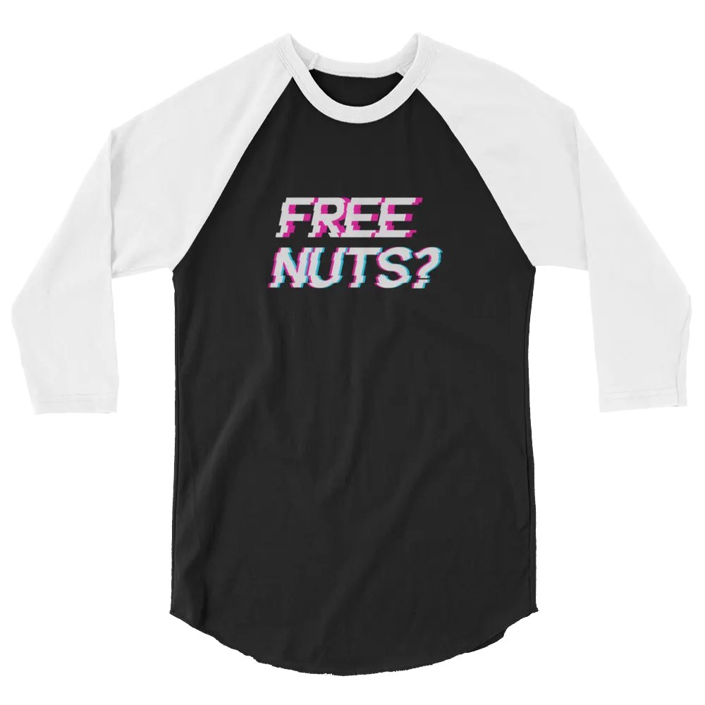 Free Nuts? Baseball Tee product image (6)