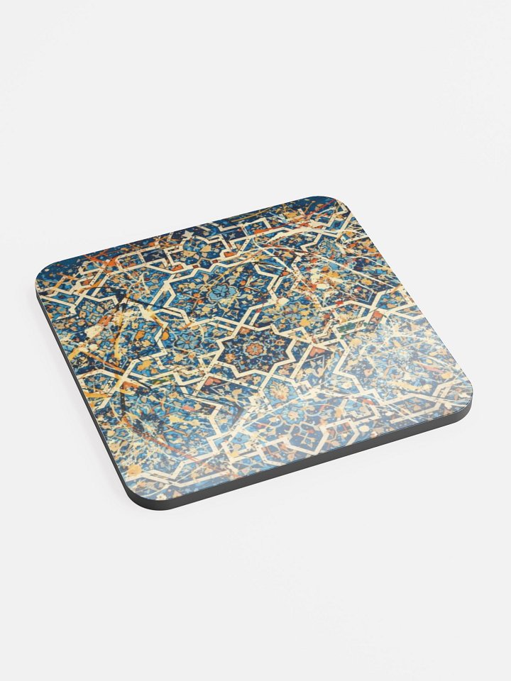 Geometric Splatter Cork Coaster product image (2)
