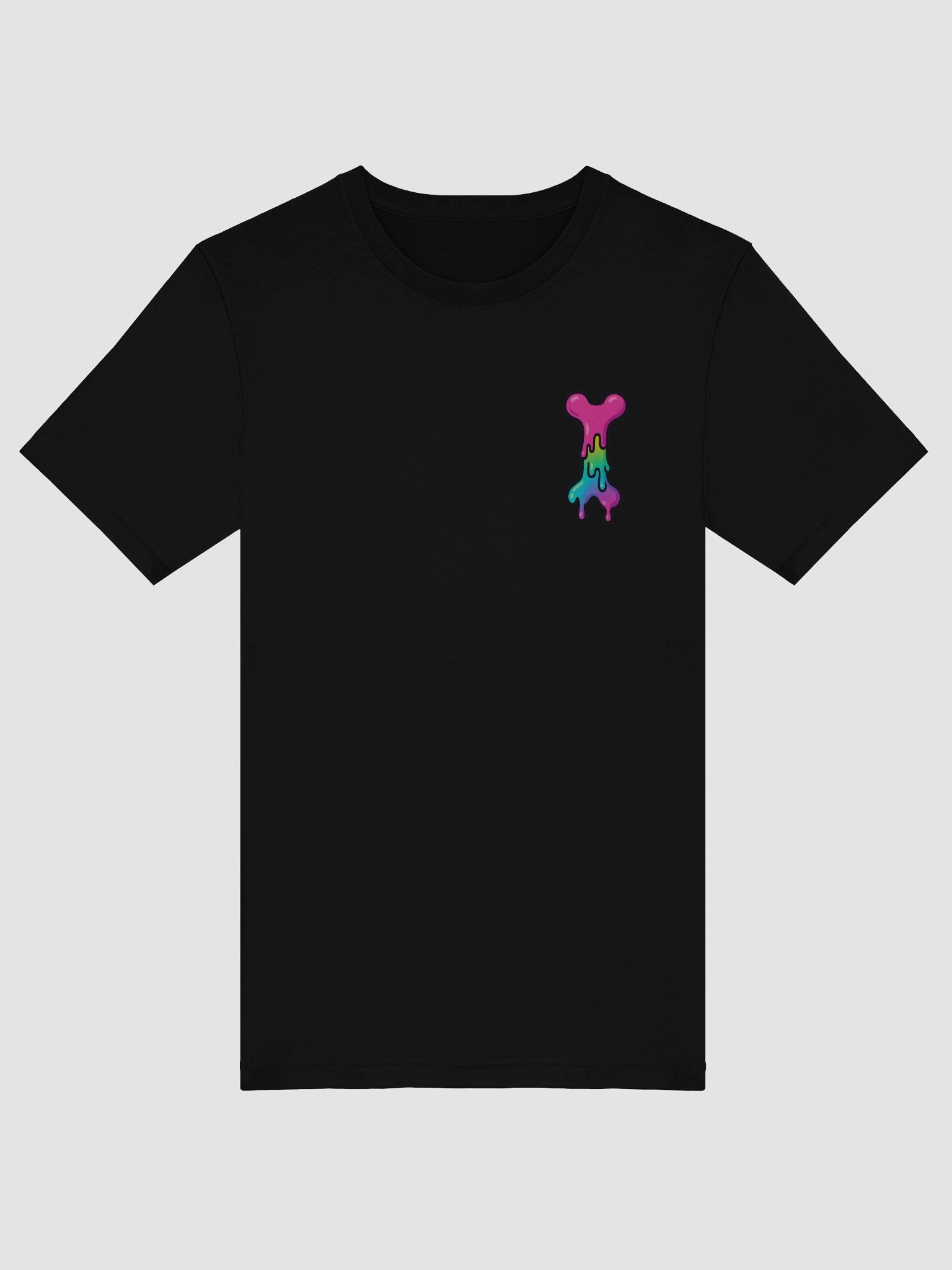 Melting Rainbow Bone T-Shirt product image (5)