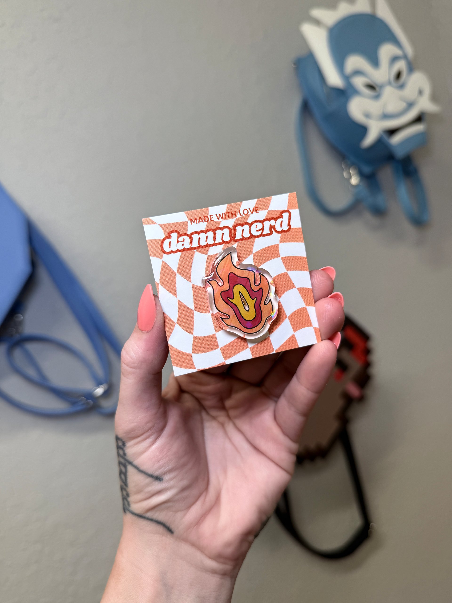 Rengoku Flame Pin product image (3)