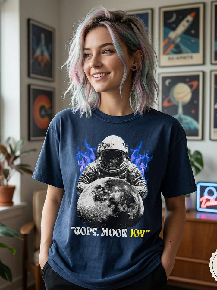 Artemis II: "Copy, Moon Joy" Official Tribute Tee product image (2)