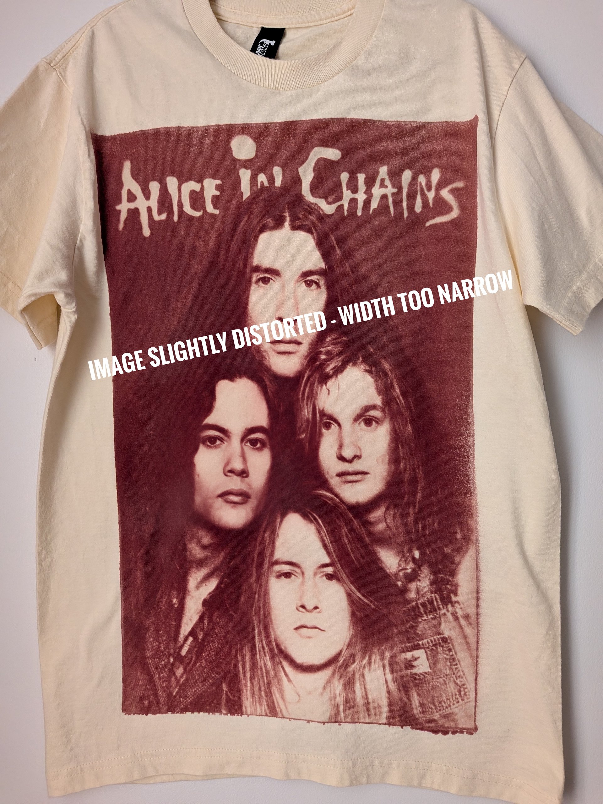 Shirt #11 - Alice in Chains Series - SIZE SMALL - SEE FLAW PHOTOS product image (2)