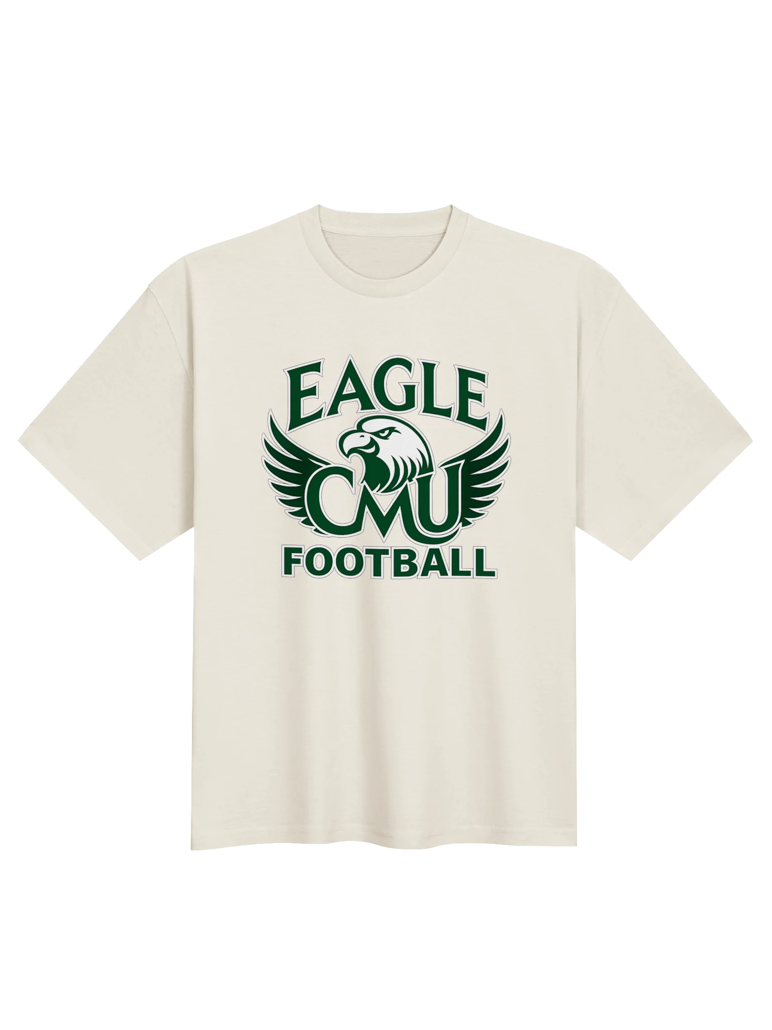 Eagle CMU Football Oversized Tee product image (1)