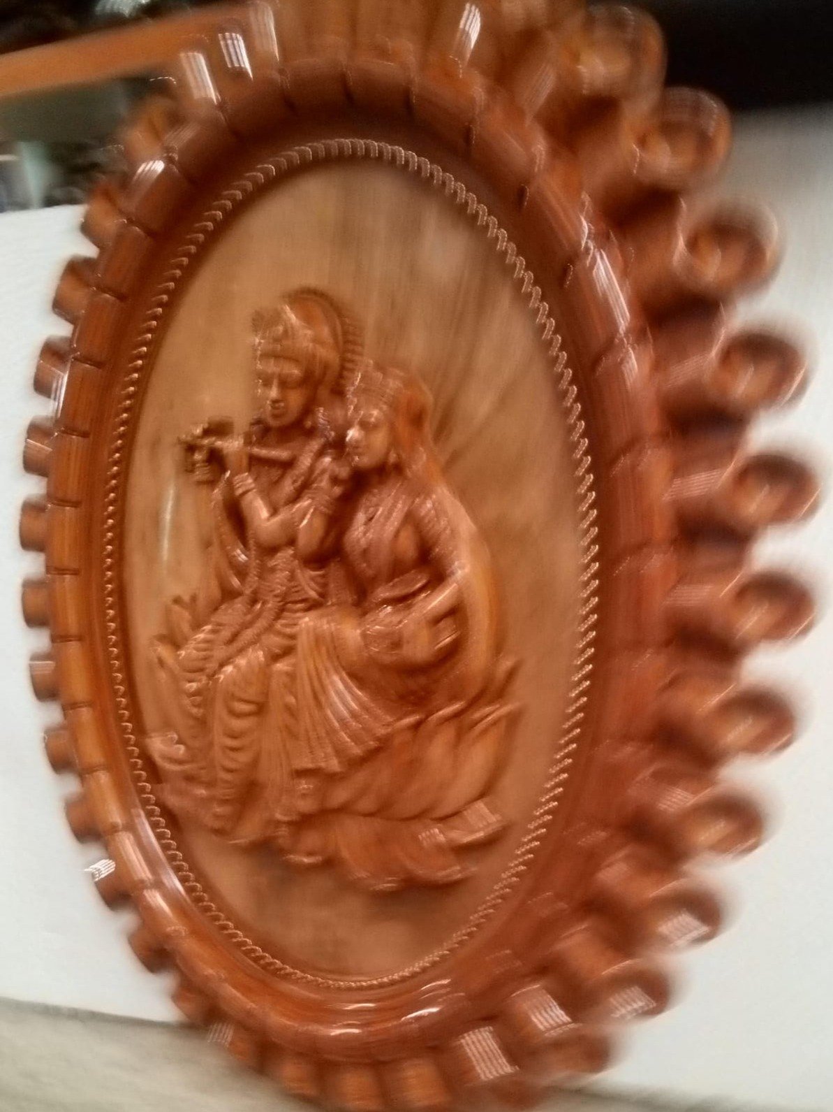 RADHA KRISHNA WALL SET FRAME product image (4)