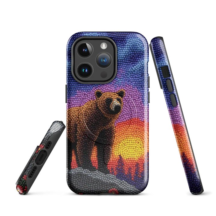 Bear Sunset MagSafe® iPhone® Tough Case product image (3)
