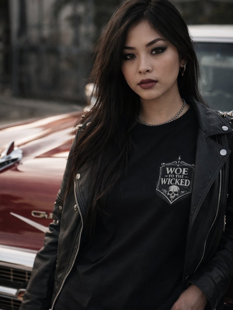 Woe To The Wicked T-Shirt, Angel of Death, Skulls of Disaster Bible Verse Tee product image (80)