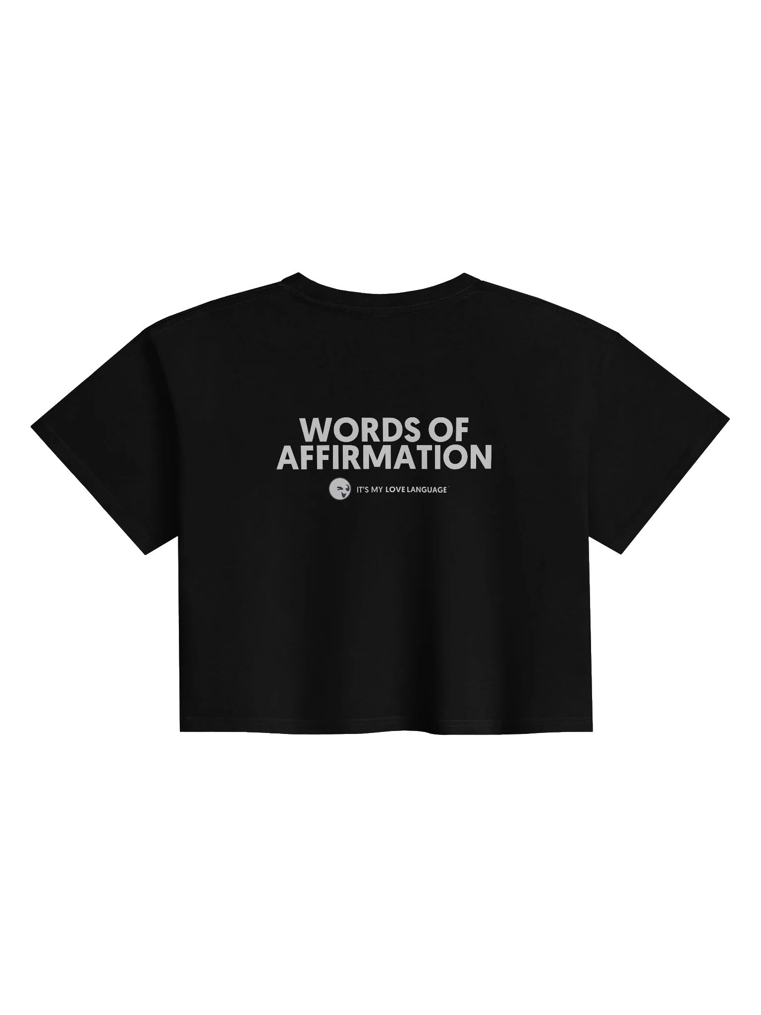 Words of Affirmation (Hint Hint) — Women's Crop Top product image (3)