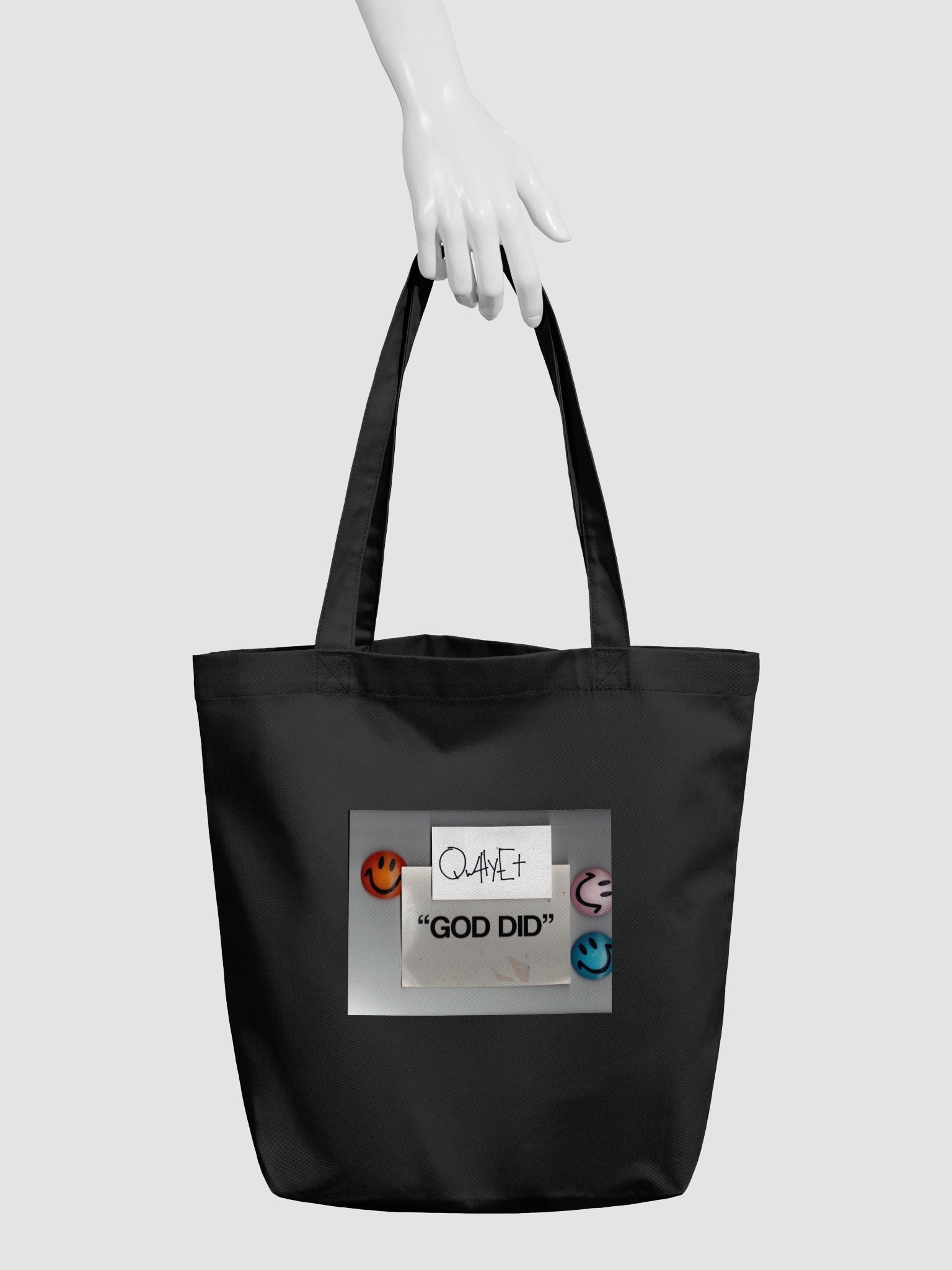 QWHYET "GOD DID" Tote Bag product image (3)