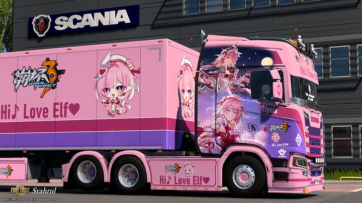 [ETS2] Elysia (Hi Love Elf) - Honkai Impact 3 [Combo Skin] product image (2)