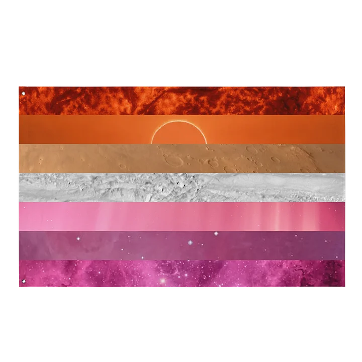 Lesbian Space Pride Flag product image (1)
