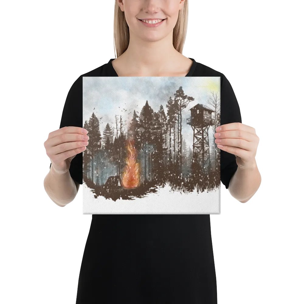 Forest In Winter Wall Art product image (2)