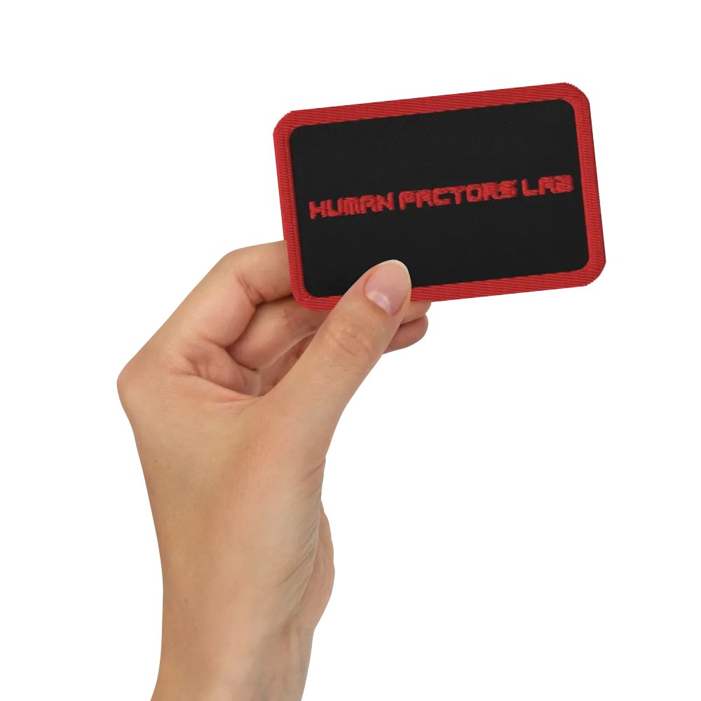 Human Factors Lab Patch product image (2)