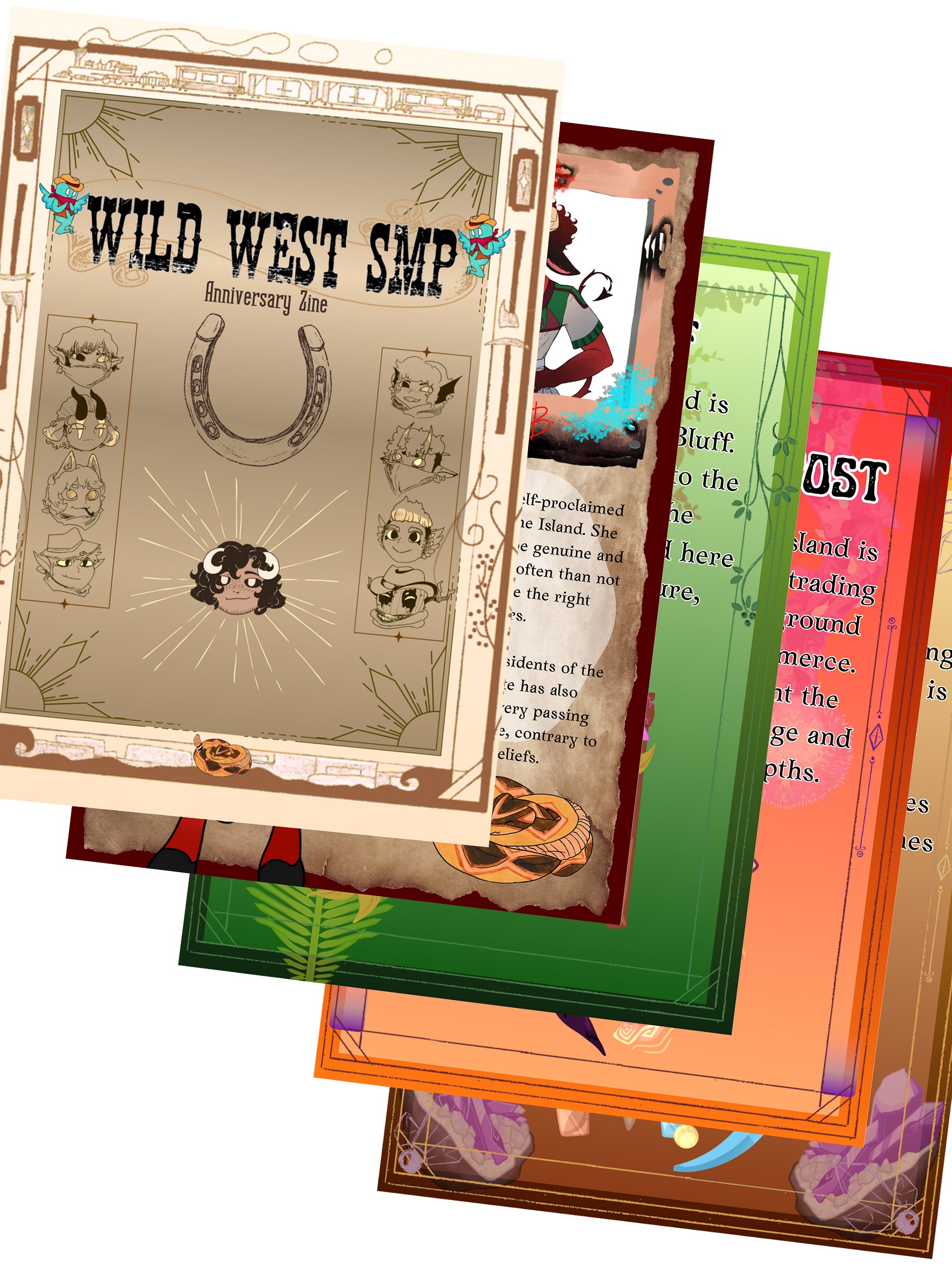 Wild West SMP Anniversary Zine product image (1)