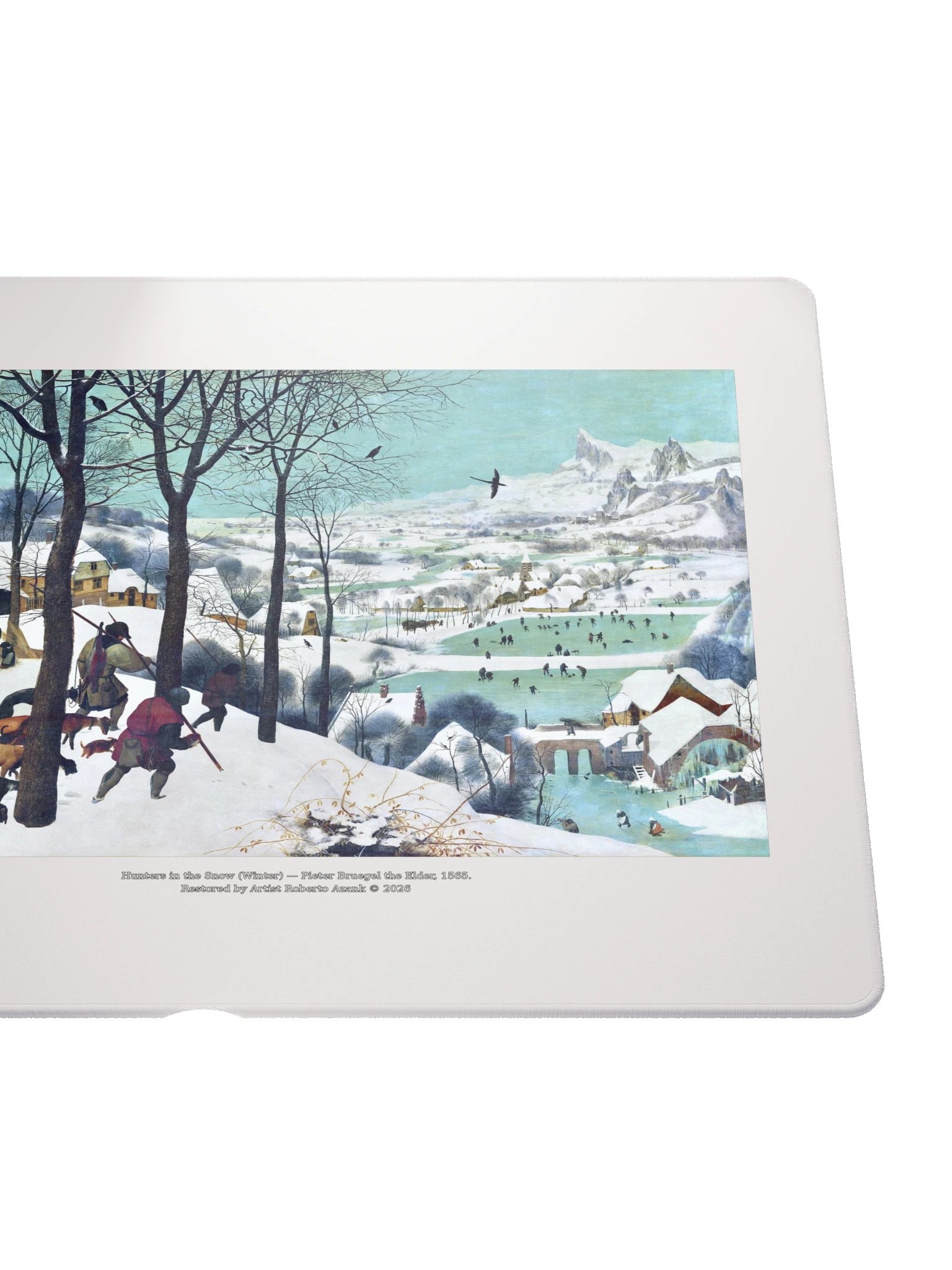 Hunters in the Snow (Winter) — Mouse Pad product image (5)
