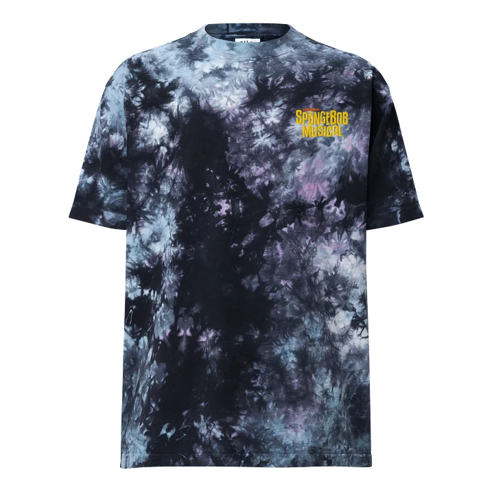 SpongeBob Text Logo Embroidered - Tie Dye T product image (1)