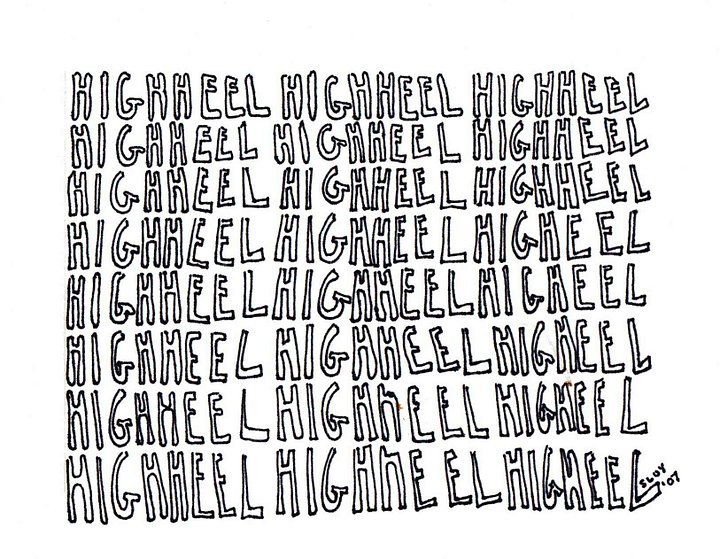 HIGHHEEL panel card print product image (1)
