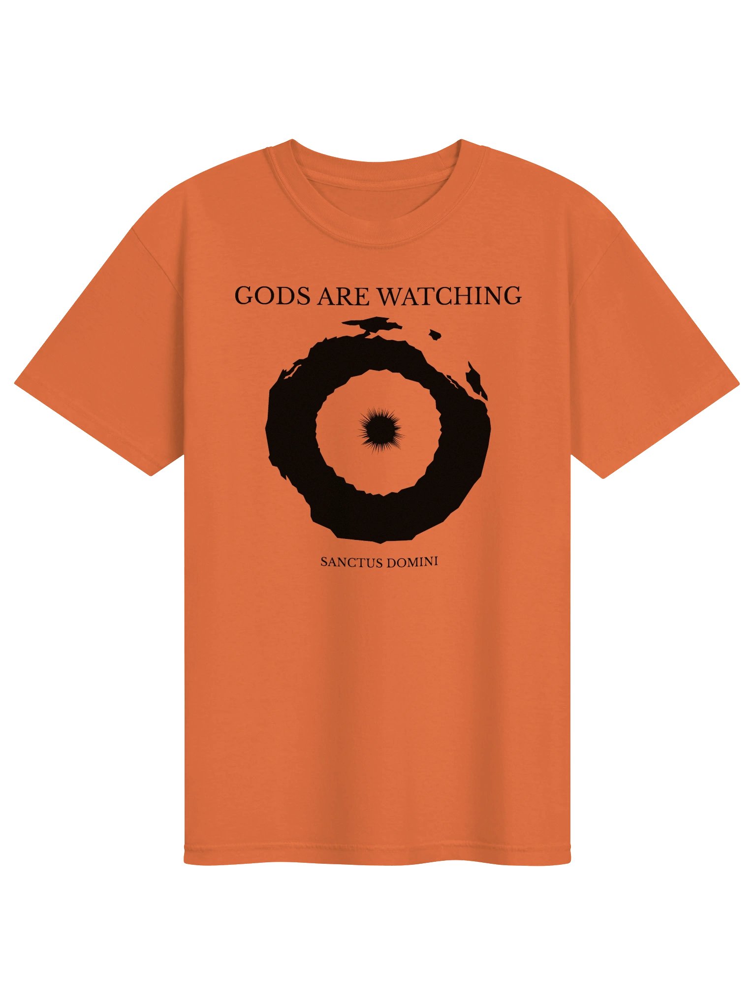 GODS ARE WATCHING tee black product image (2)