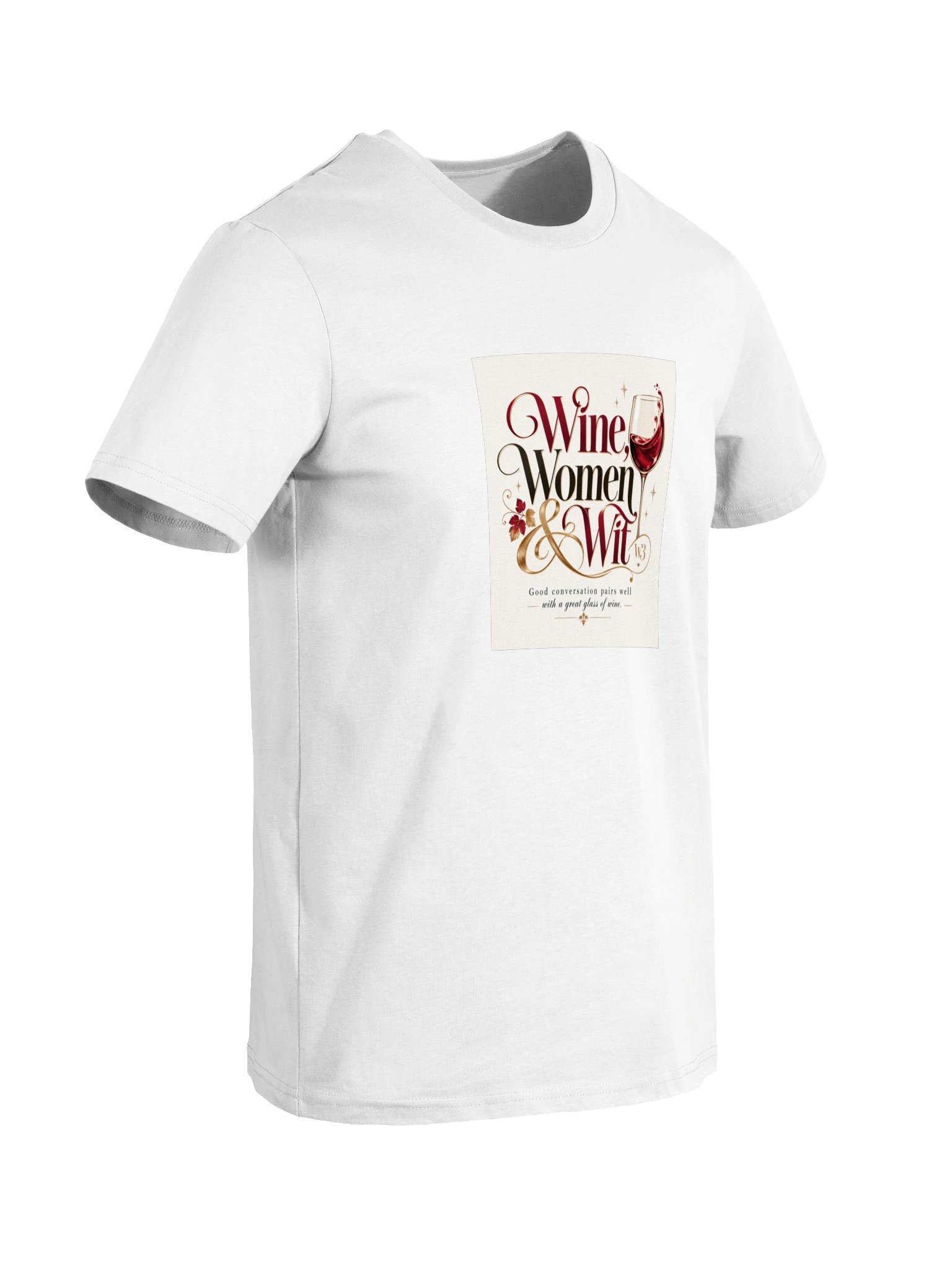 Wine, Women & Wit T-Shirt product image (6)
