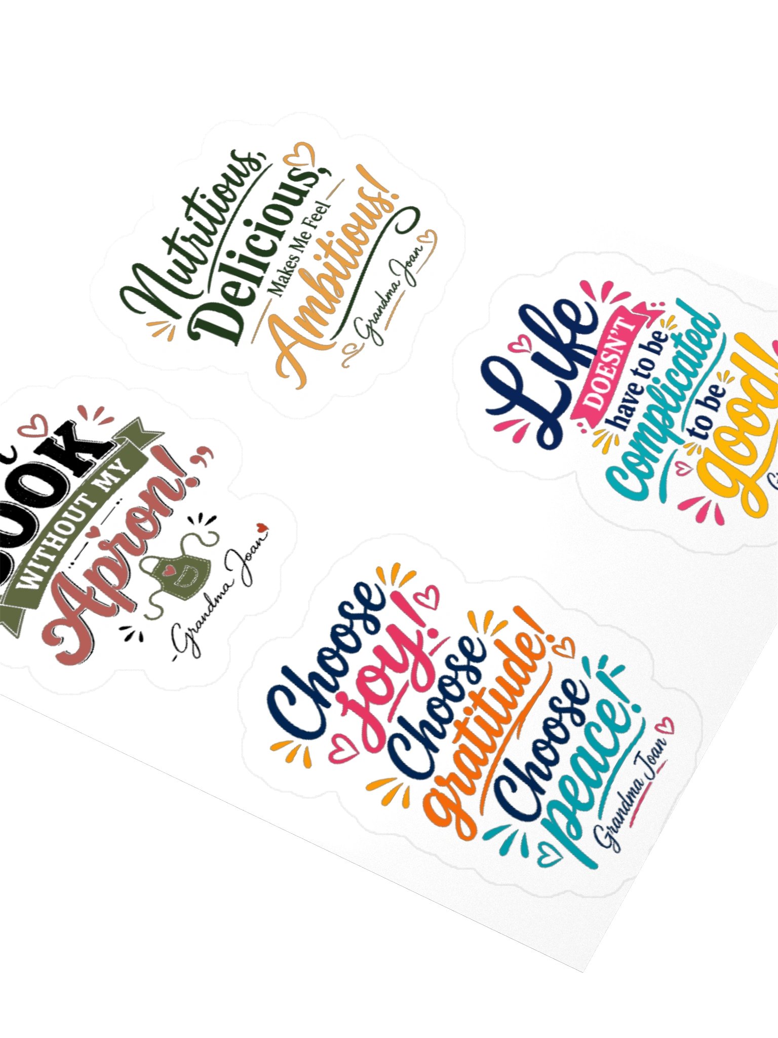 Grandma Joan's sayings - stickers product image (3)