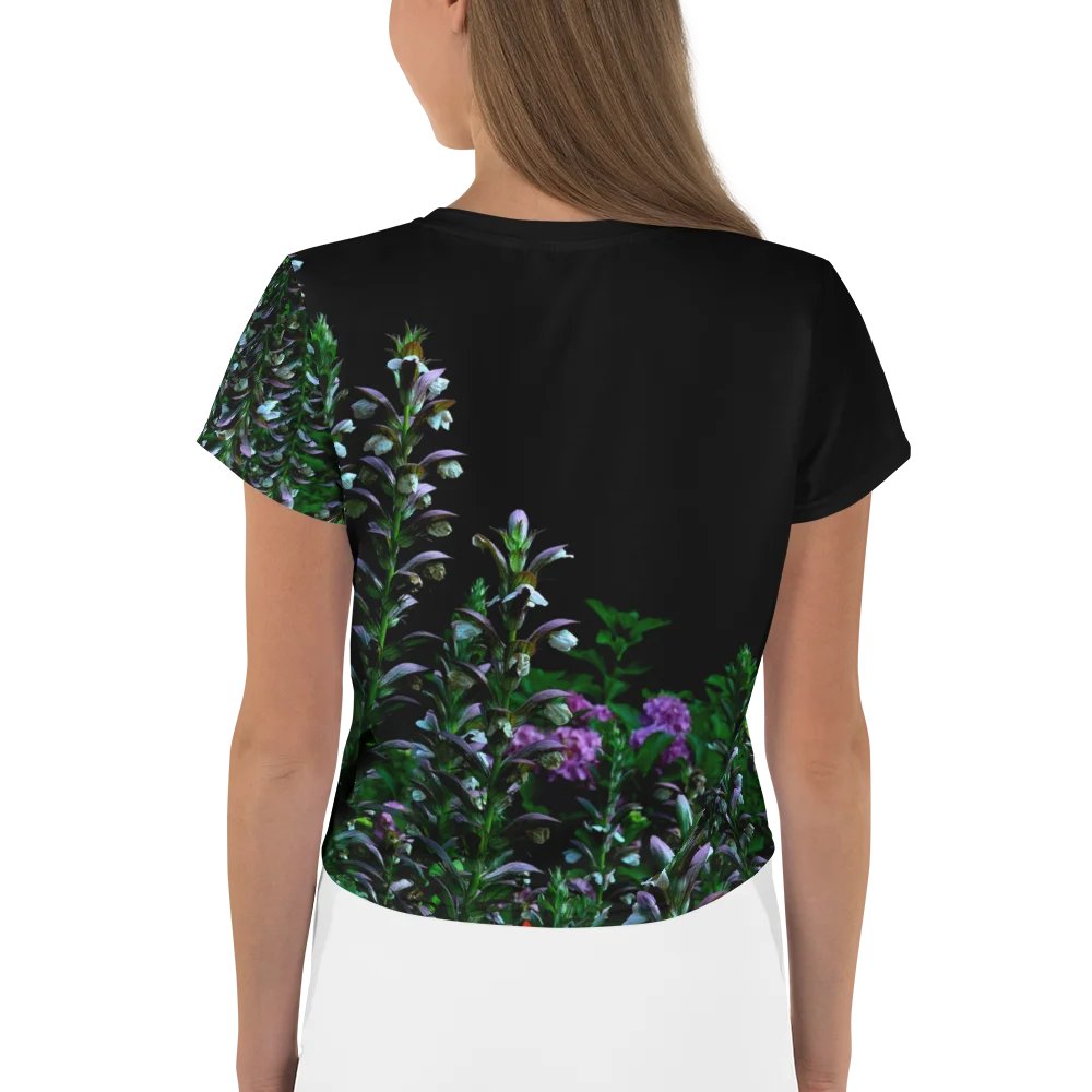 Crop top - Flower contrast product image (2)