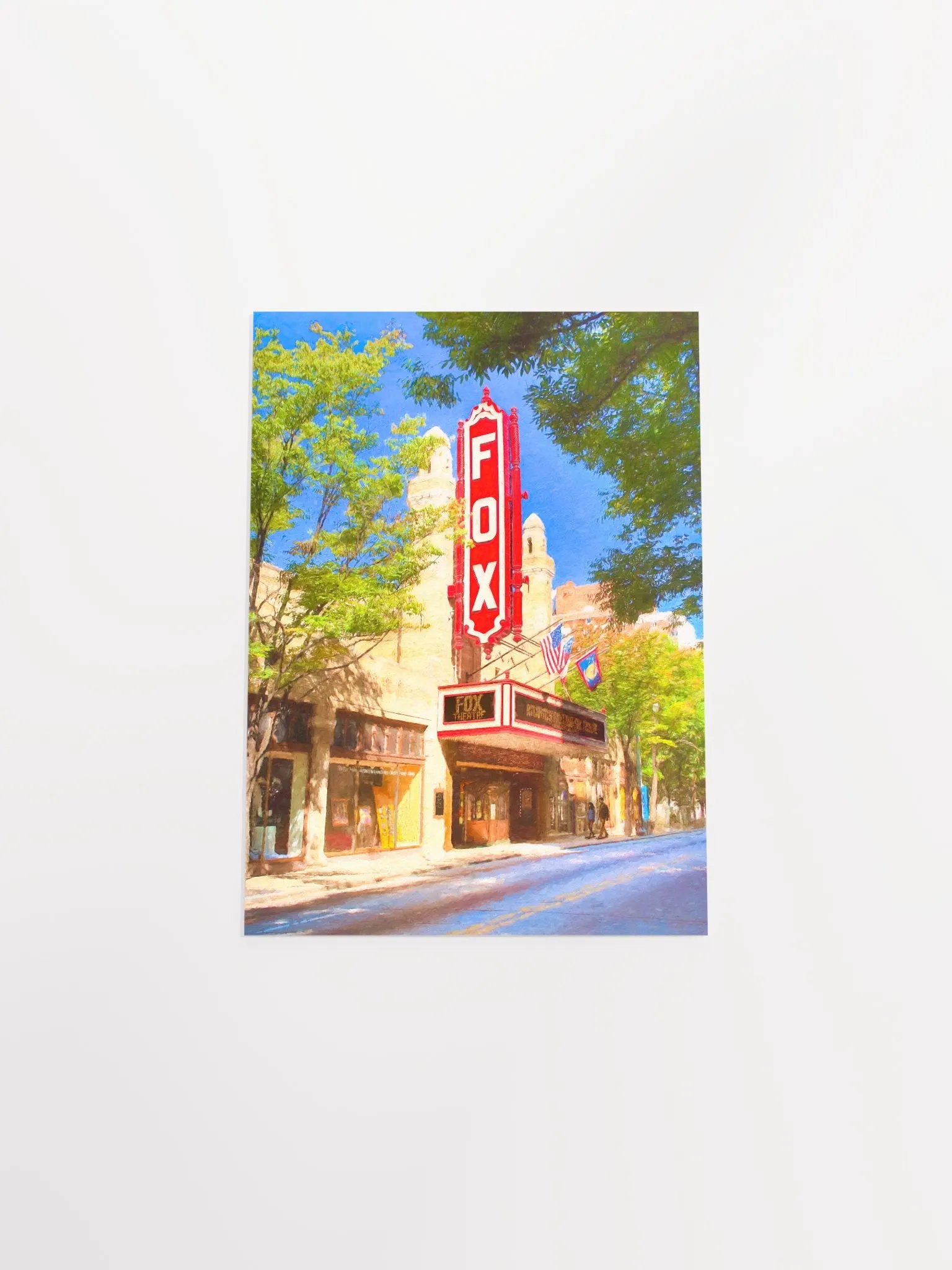 The Fox Theatre – Historic Atlanta Studio Art Print product image (4)