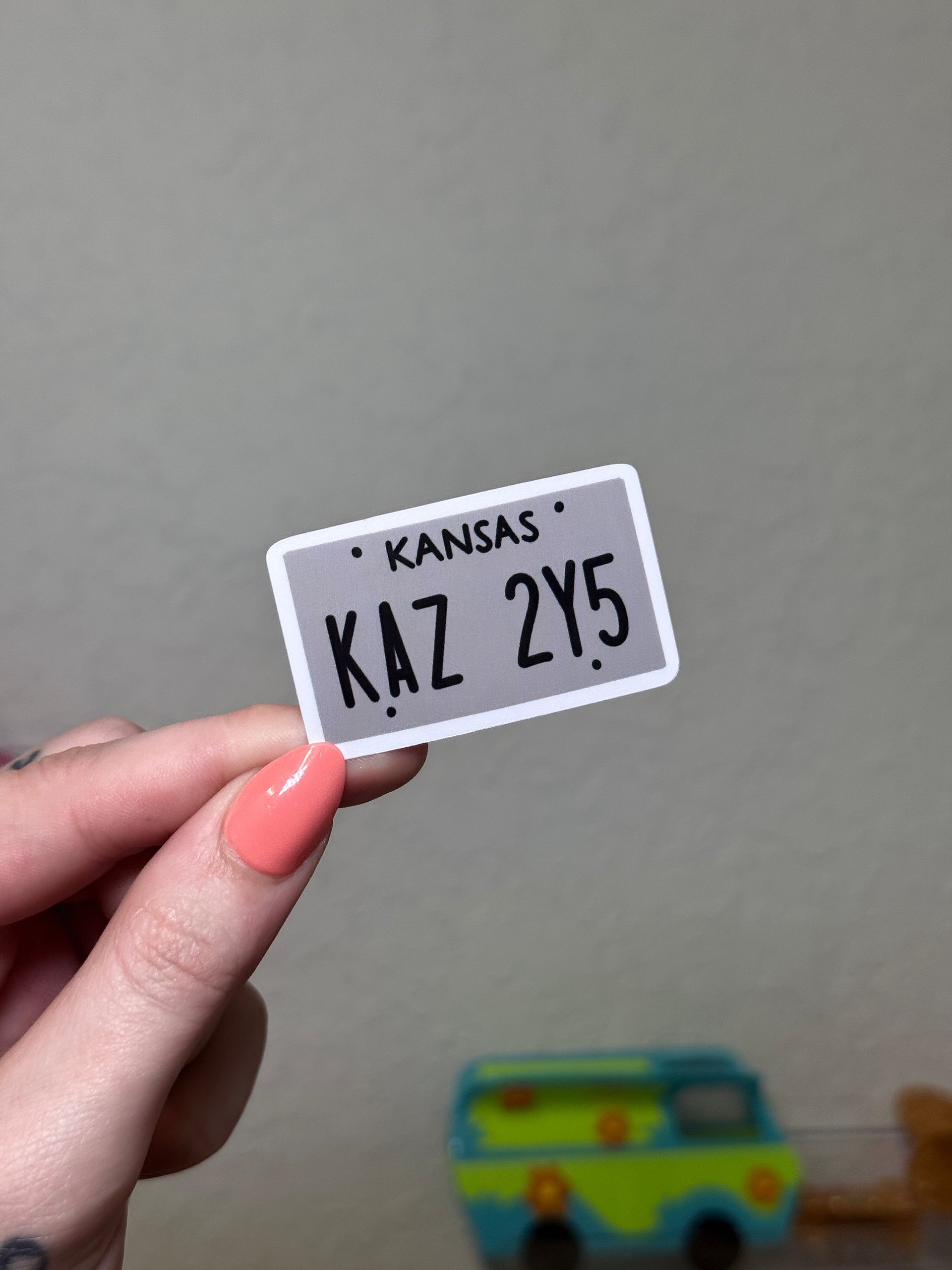 License Sticker product image (1)