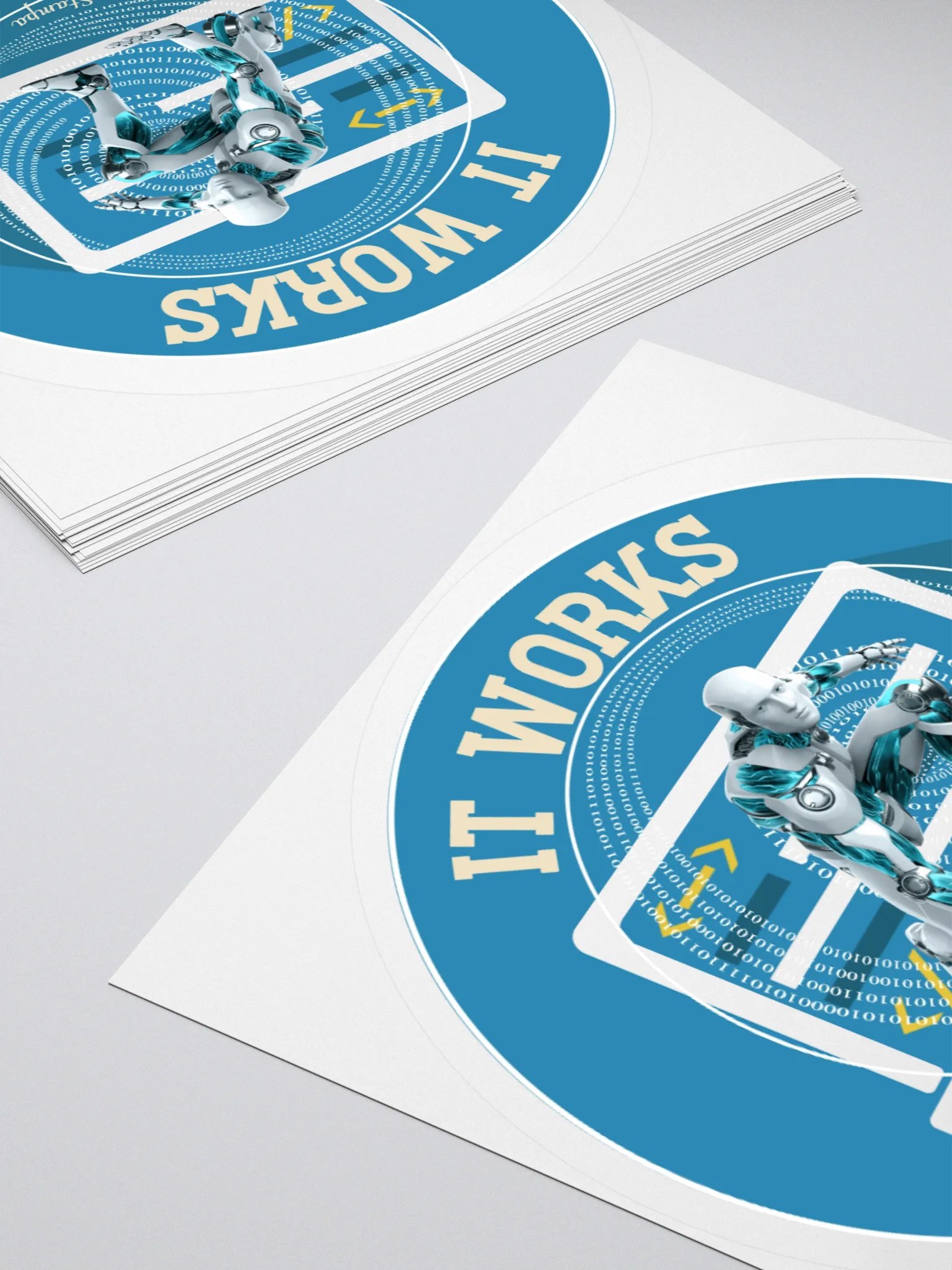 Techy Robo Sticker product image (4)