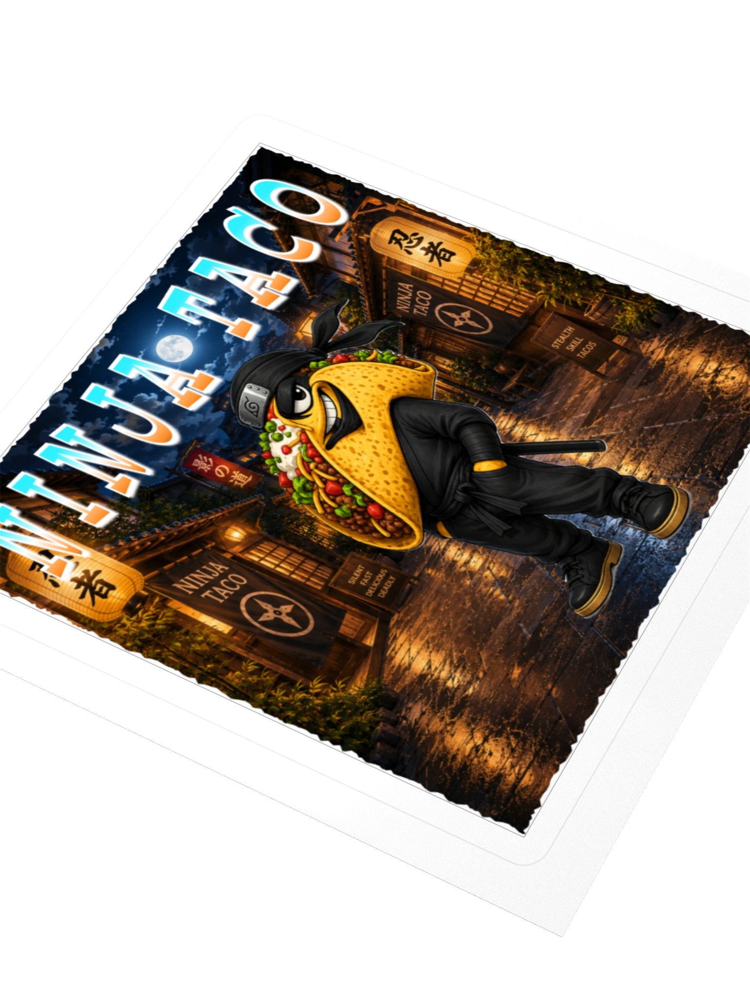 Ninja Taco Kiss Cut Stickers - The Taco Family product image (8)