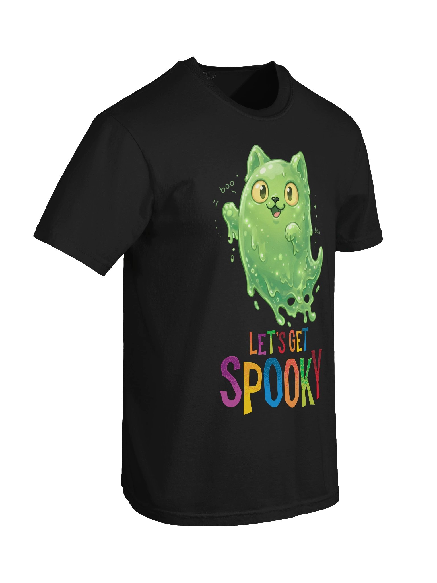 Let’s Get Spooky Ghost Slime Tee product image (11)