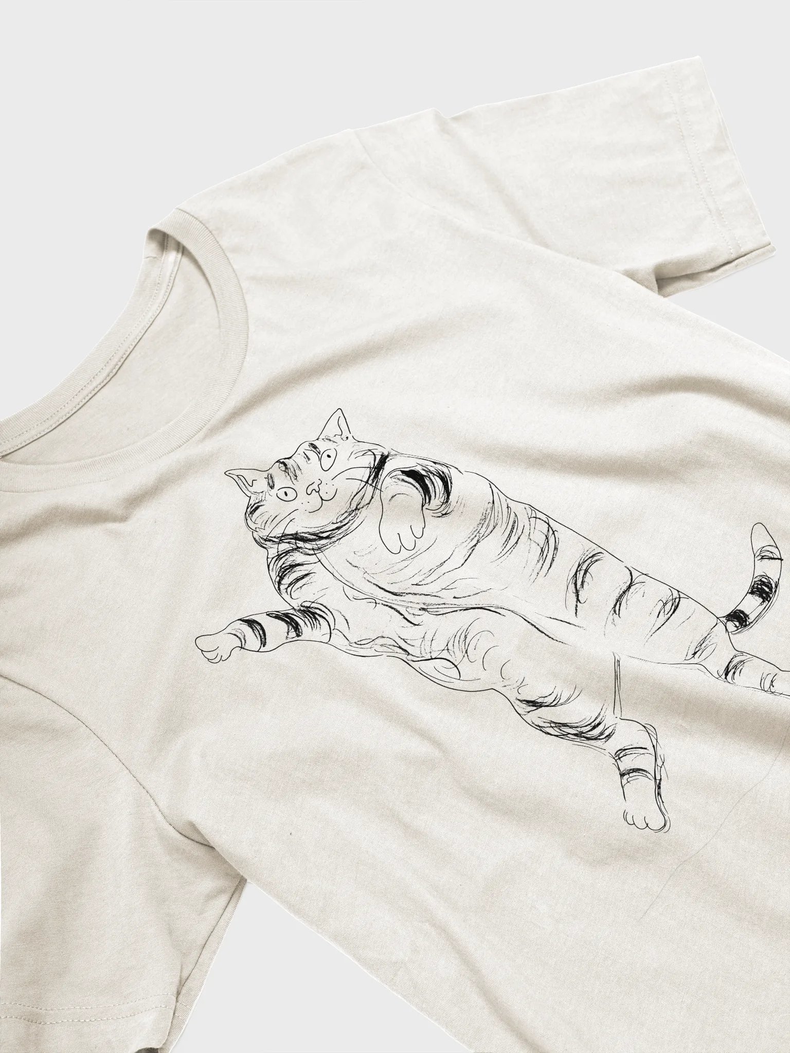 Reclining Tabby Cat product image (11)