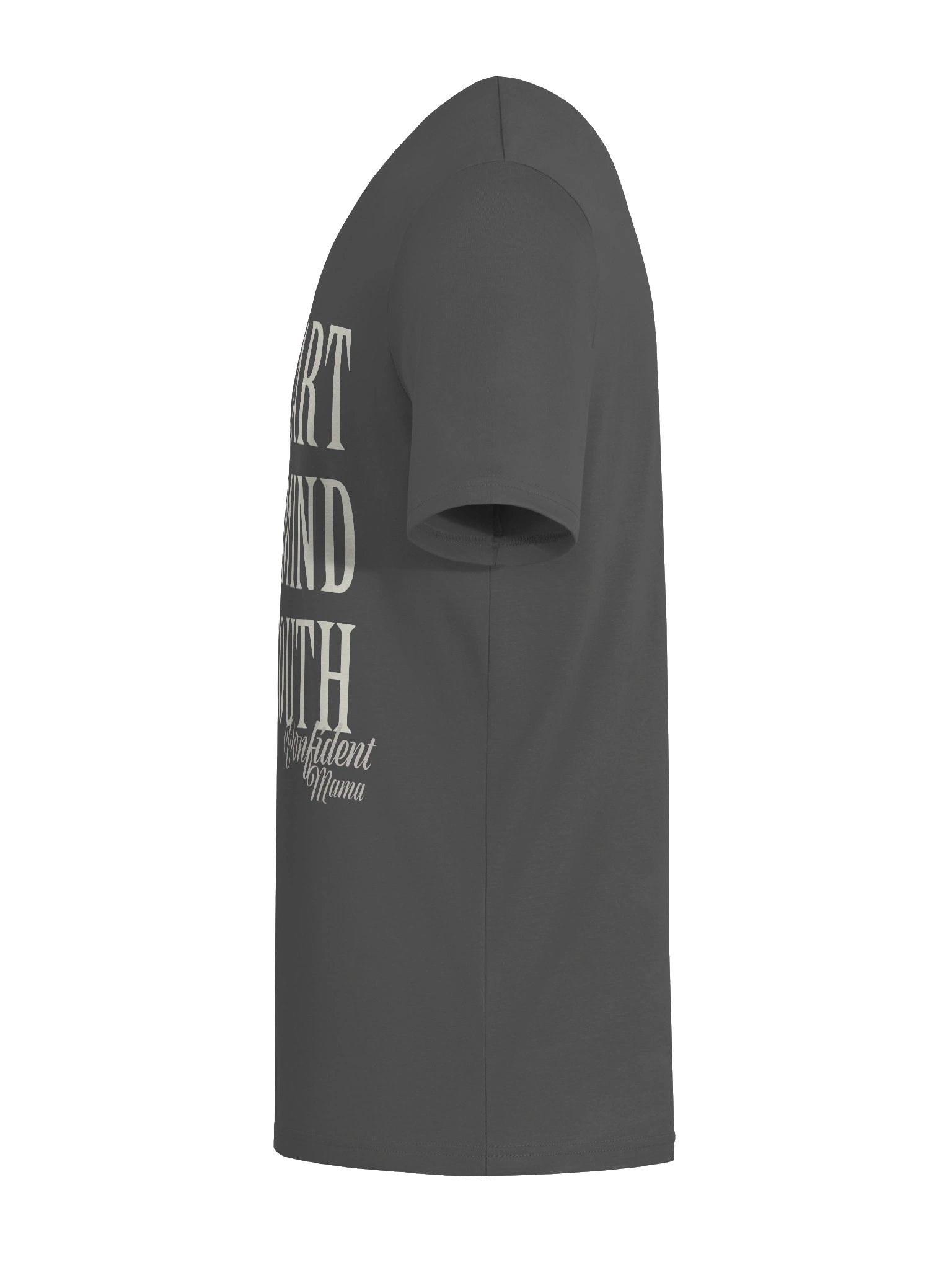 Soft Heart. Sharp Mind. Loud Mouth. Organic Tee - Confident Mama product image (9)