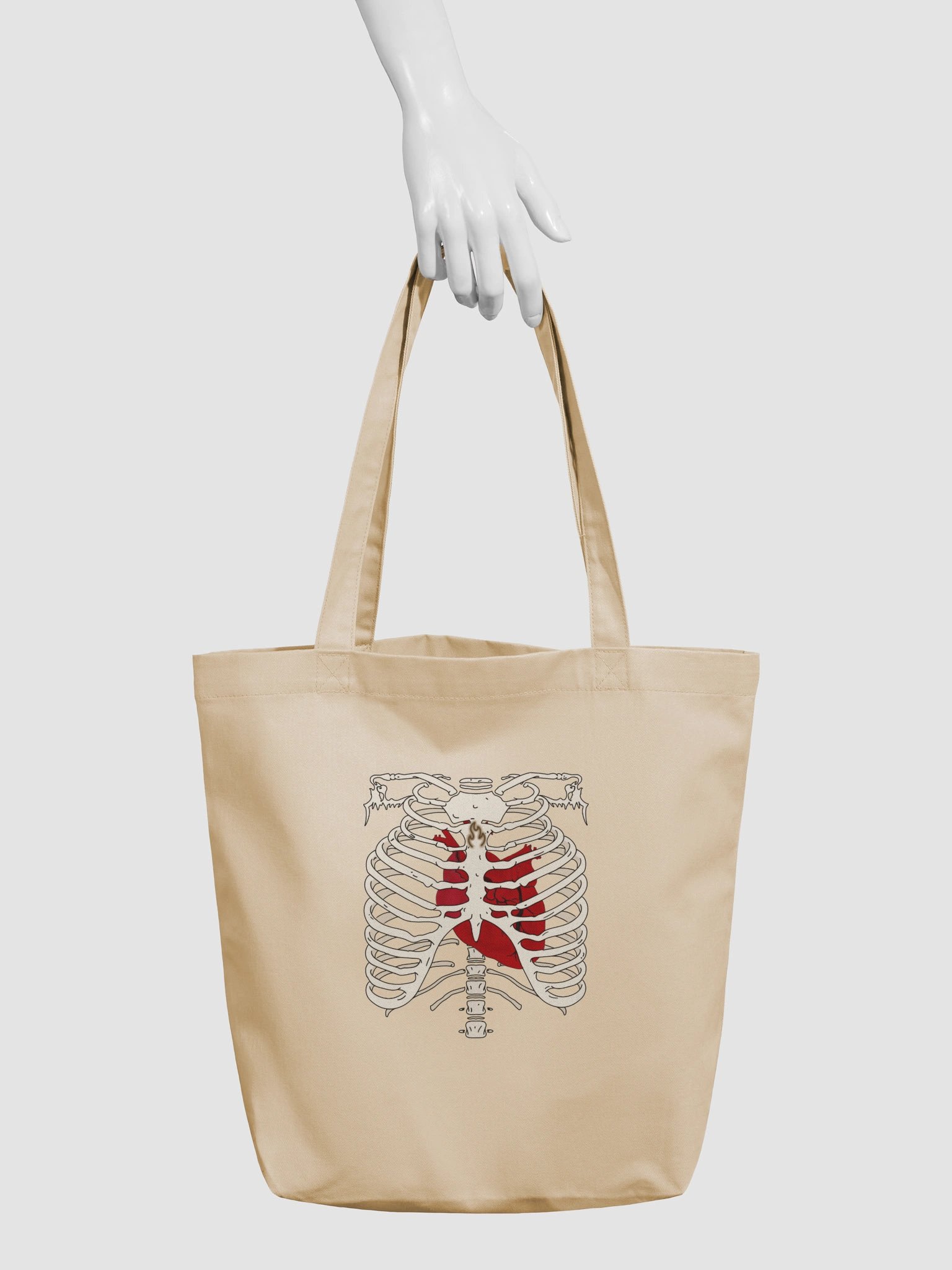Ribcage Tote Bag product image (3)