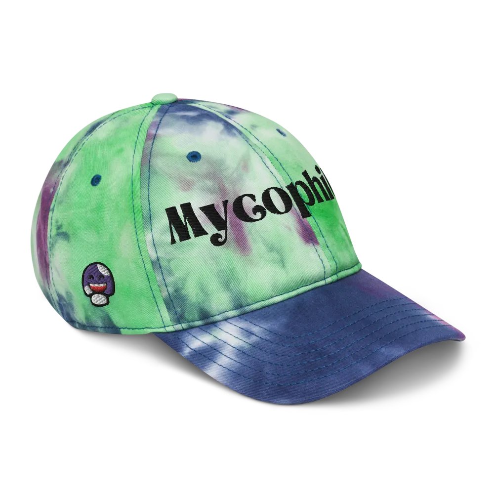 Caps de Libertad! Tie-Dye Cap (Full Mushrooms) 🍄🍄🍄 product image (2)
