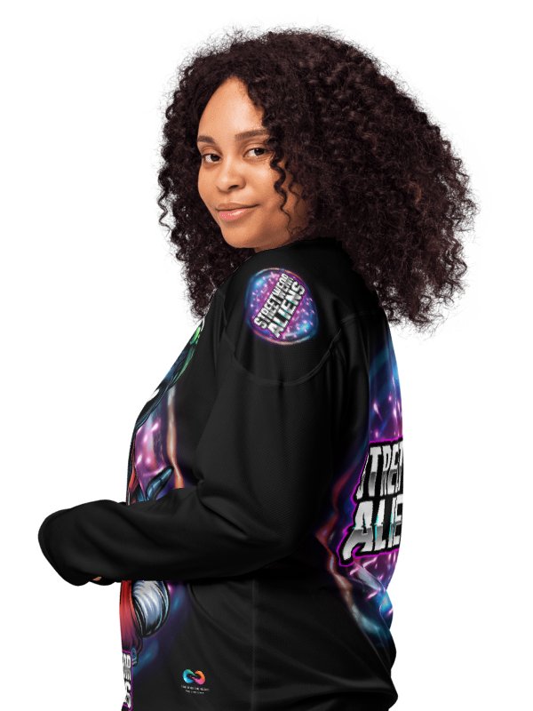 LIMITED EDITION - CNX Core All-over print Unisex Long Sleeve Tee — Streetwear Aliens 001 product image (5)