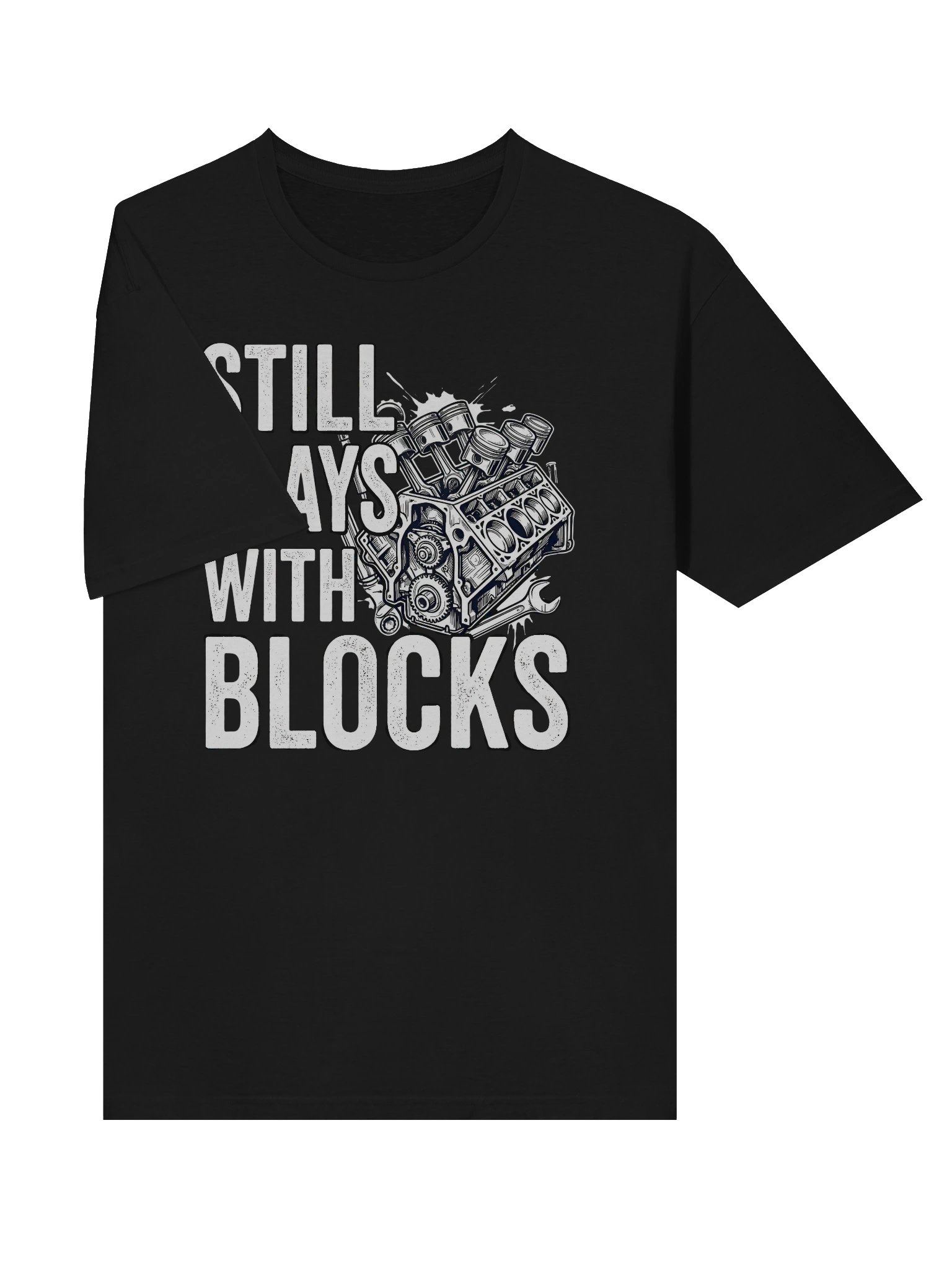 Still Plays with Blocks T-Shirt product image (27)