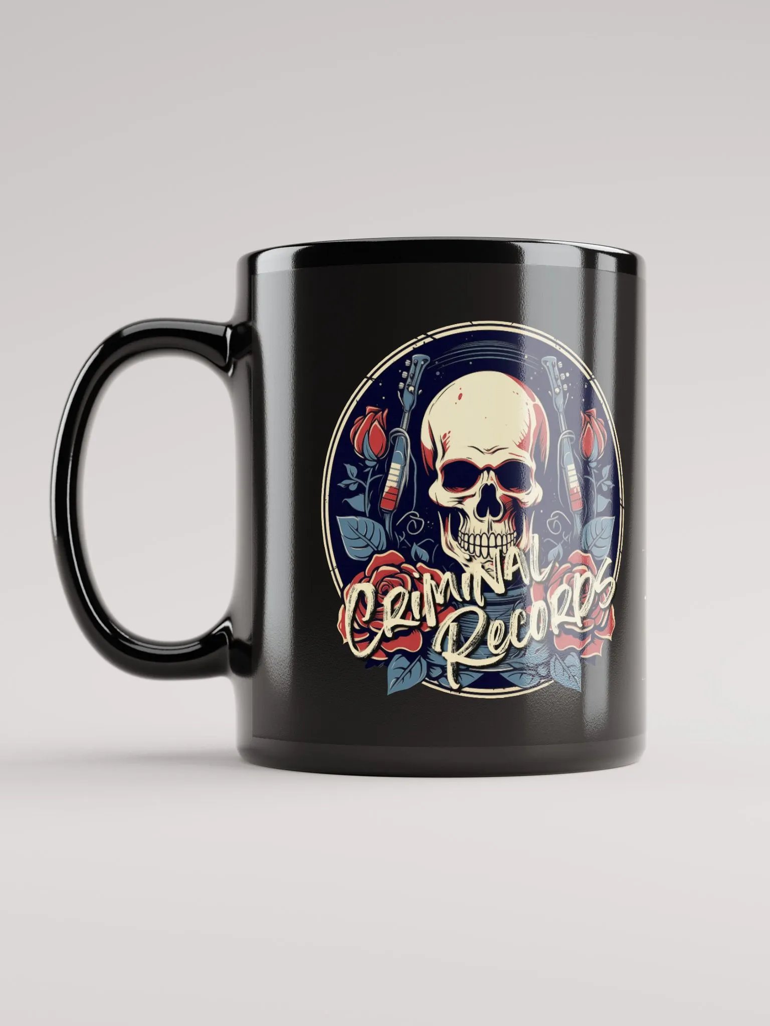 Criminal Records Mug (Black) product image (6)