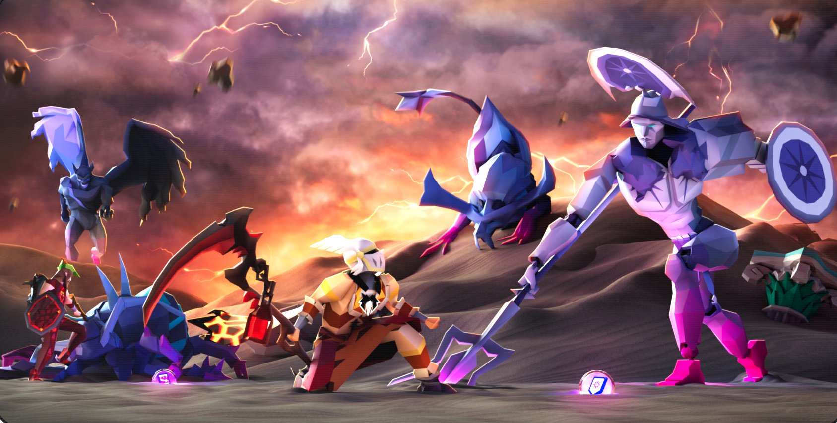 Leagues 5: Raging Echoes Desk Mat product image (1)